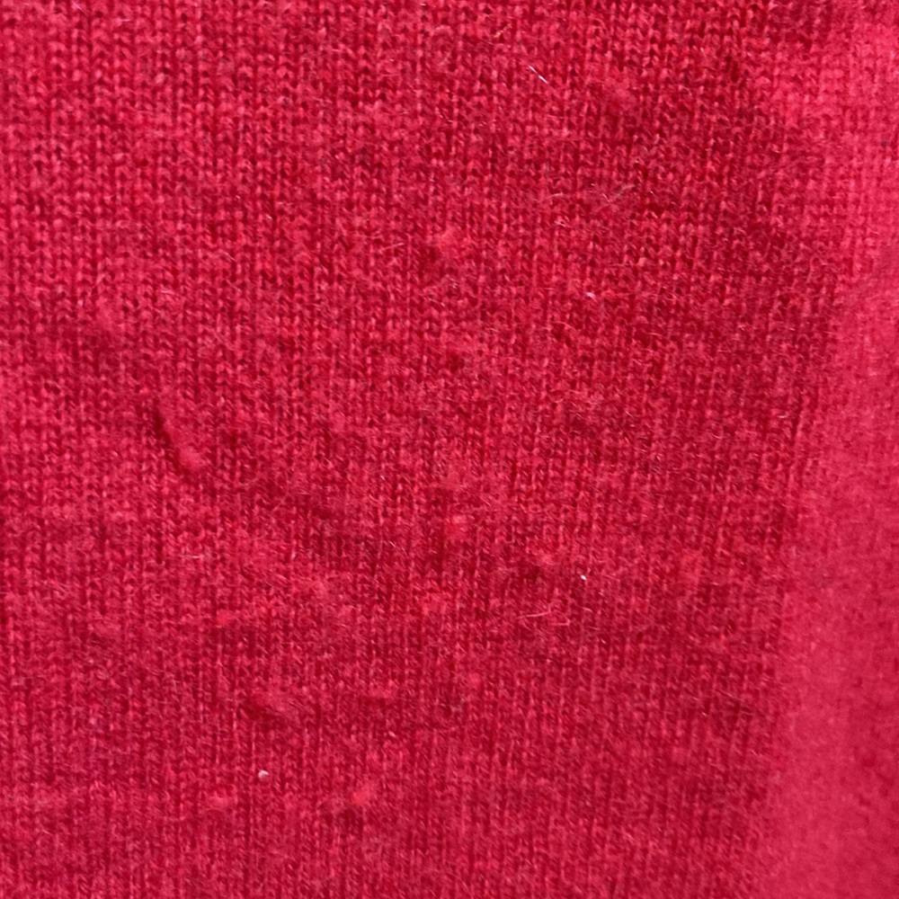 InCashmere Ruffled Cardigan Sweater - Picture 5 of 5